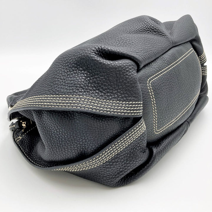 CELINE セリーヌ 
 ビタースウィート WD-SA-0047 ハンドバッグ 
レザー ブラック