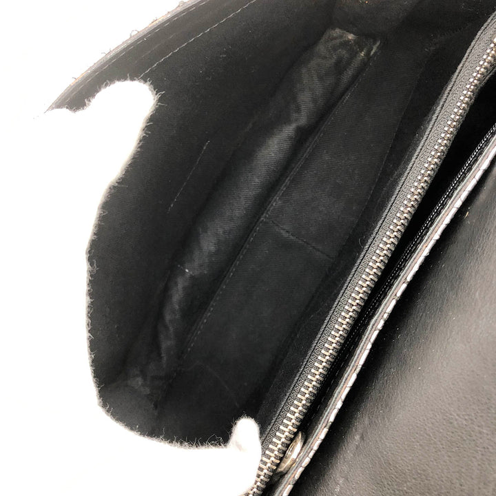 Chloe クロエ 
 ショルダーバッグ 
パイソン シルバー