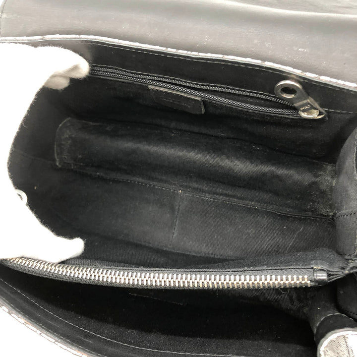 Chloe クロエ 
 ショルダーバッグ 
パイソン シルバー