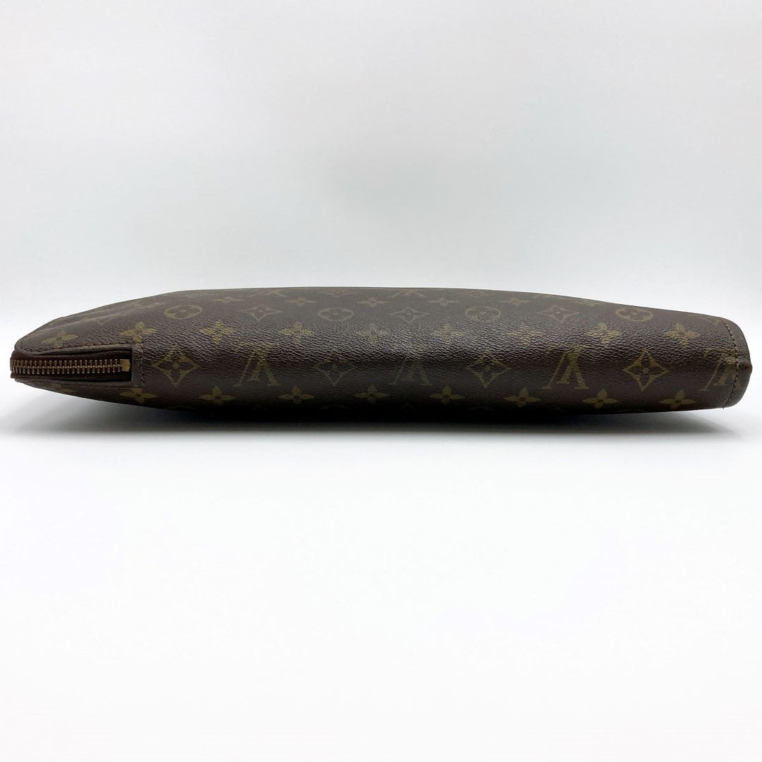LOUIS VUITTON ルイ・ヴィトン 
 ポッシュ・ドキュマン(旧) M53456 クラッチバッグ 
PVC ダークブラウン