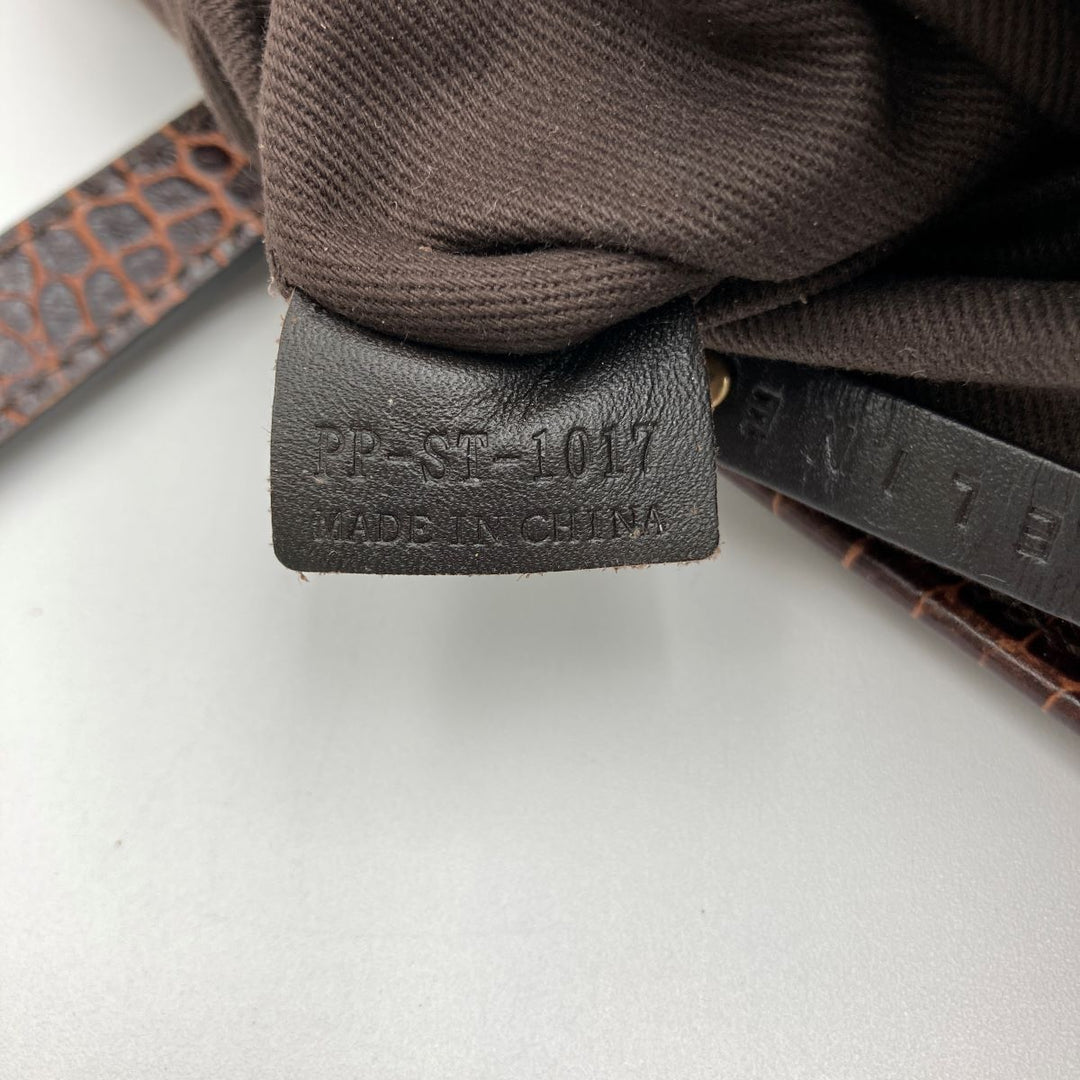 CELINE セリーヌ 
 PP-ST-1017 トートバッグ 
キャンバス ブラウン
