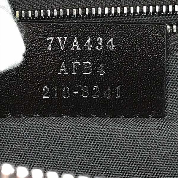 FENDI フェンディ 
 7VA434 ウエストバッグ 
PVC/レザー  ブラウン