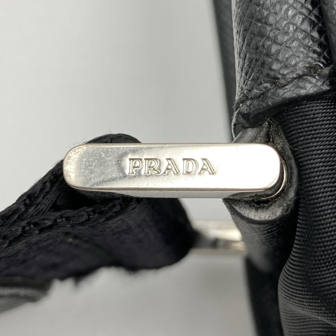 PRADA プラダ 
 ショルダーバッグ 
ナイロン ブラック