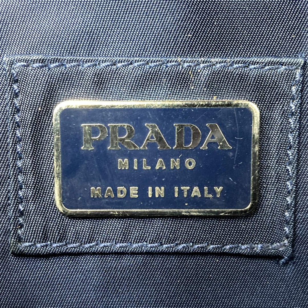 PRADA プラダ 
 ウエストバッグ 
ナイロン ネイビー