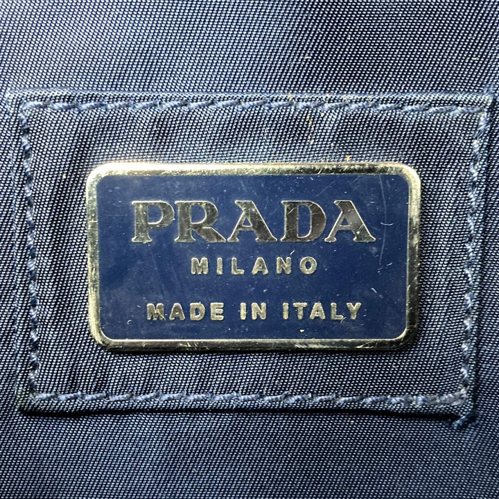 PRADA プラダ 
 ウエストバッグ 
ナイロン ネイビー
