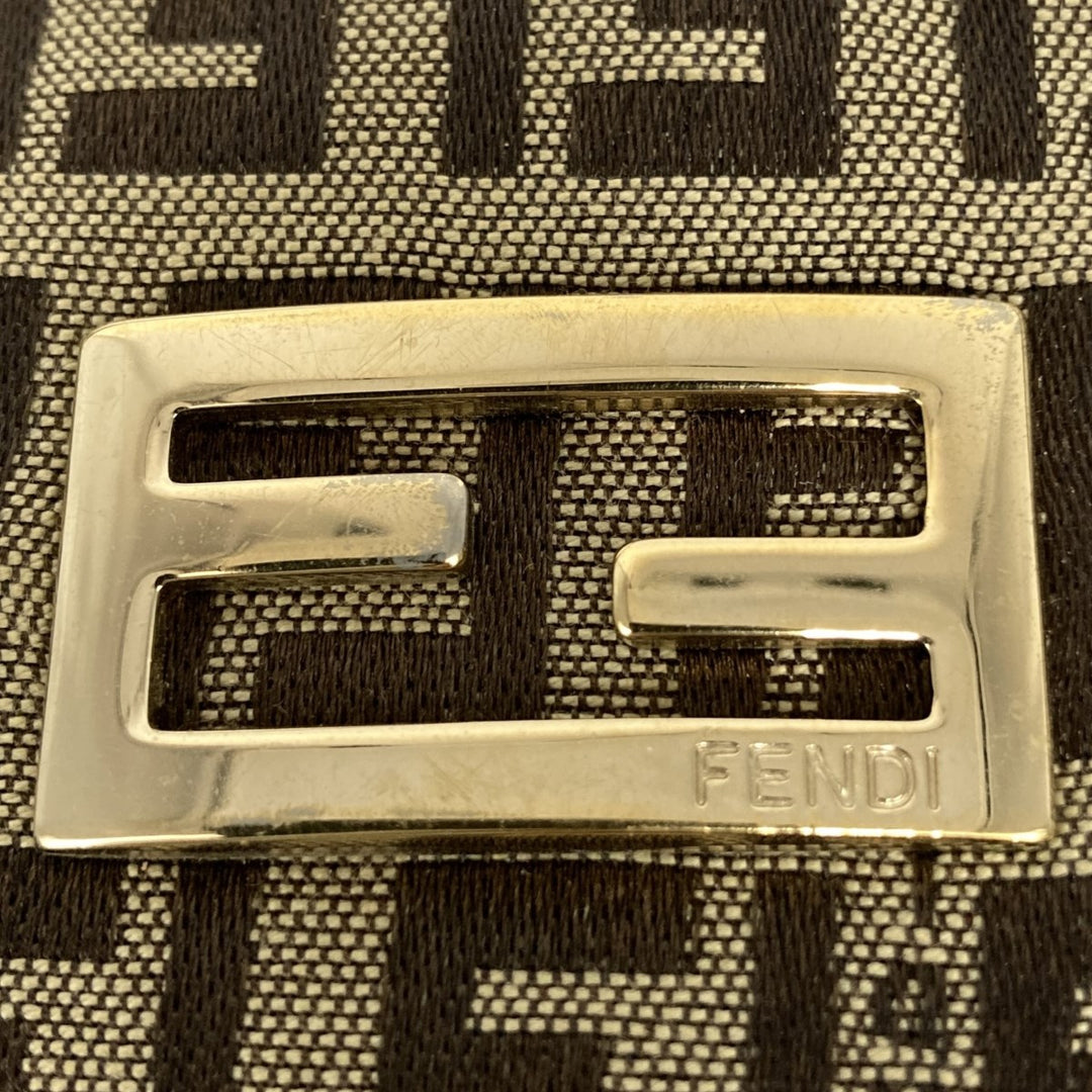 FENDI フェンディ 
 ズッキーノ トートバッグ 
 ブラウン