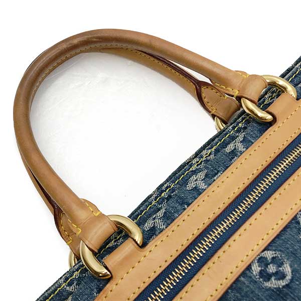 LOUIS VUITTON ルイ・ヴィトン 
 M95018/フラットショッパー トートバッグ 
モノグラムデニム ブルー