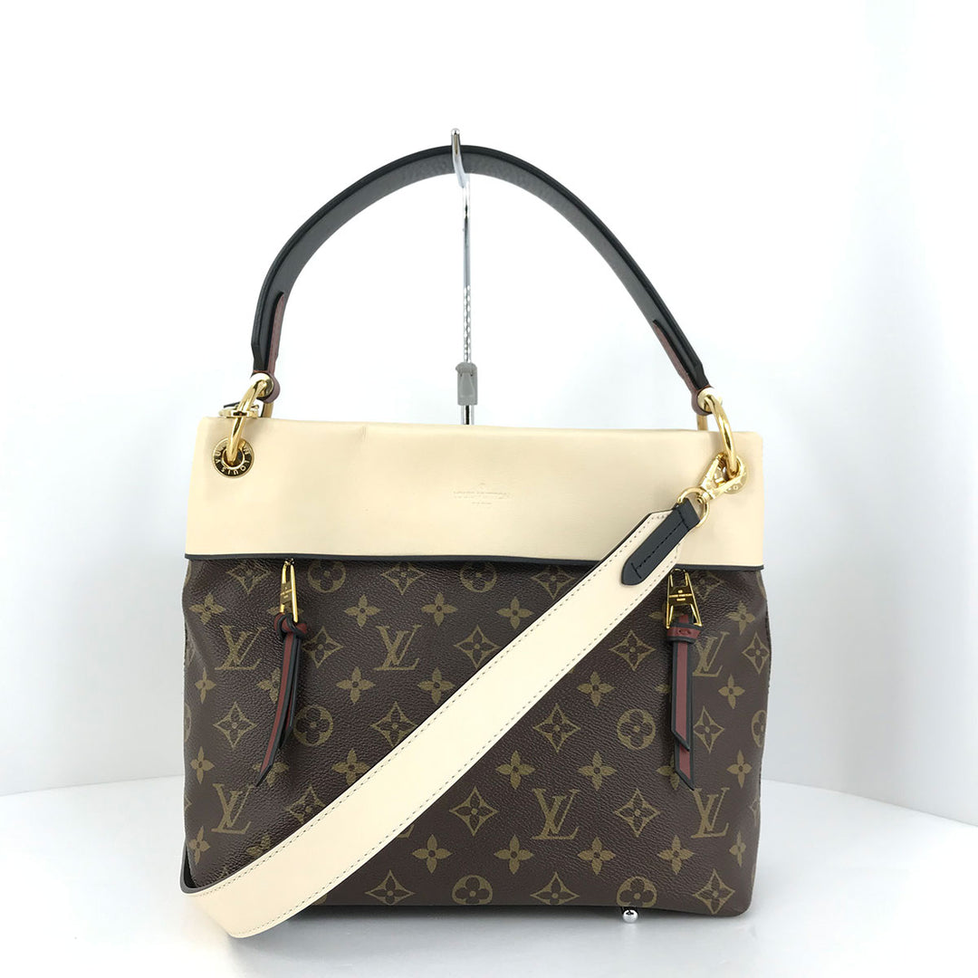 LOUIS VUITTON ルイ・ヴィトン 
 テュイルリーブサス M43576 ハンドバッグ 
PVC/レザー  ブラウン