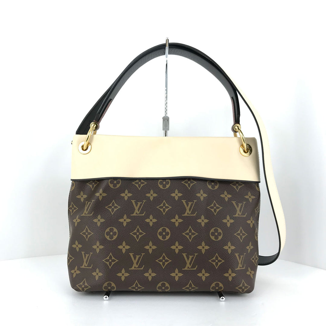 LOUIS VUITTON ルイ・ヴィトン 
 テュイルリーブサス M43576 ハンドバッグ 
PVC/レザー  ブラウン