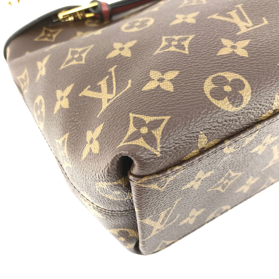 LOUIS VUITTON ルイ・ヴィトン 
 テュイルリーブサス M43576 ハンドバッグ 
PVC/レザー  ブラウン