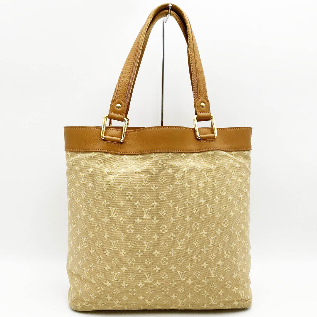 LOUIS VUITTON ルイ・ヴィトン 
 モノグラム・ミニ M92683 トートバッグ 
キャンバス ベージュ