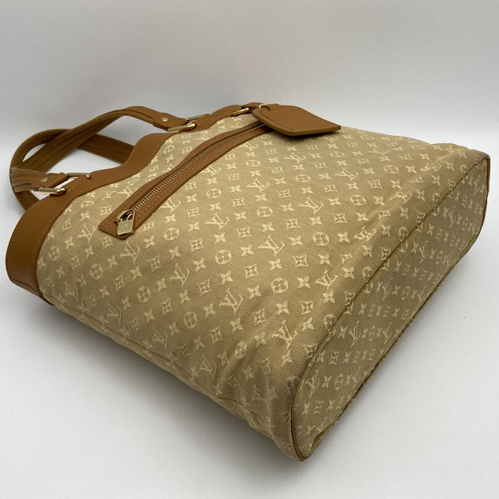 LOUIS VUITTON ルイ・ヴィトン 
 モノグラム・ミニ M92683 トートバッグ 
キャンバス ベージュ