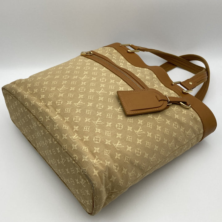LOUIS VUITTON ルイ・ヴィトン 
 モノグラム・ミニ M92683 トートバッグ 
キャンバス ベージュ