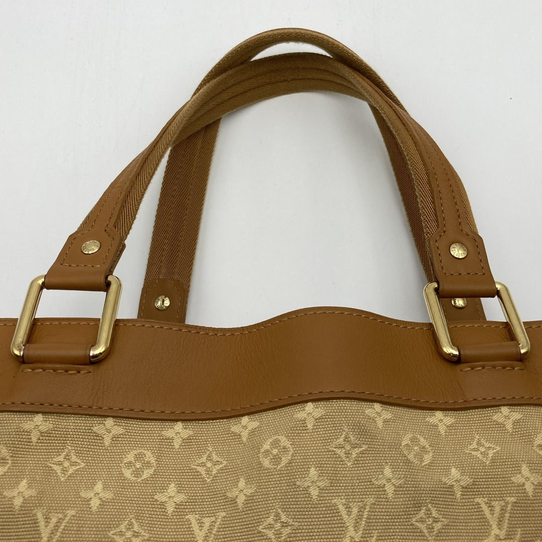 LOUIS VUITTON ルイ・ヴィトン 
 モノグラム・ミニ M92683 トートバッグ 
キャンバス ベージュ