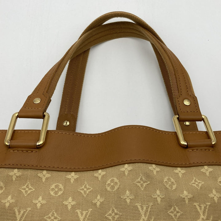 LOUIS VUITTON ルイ・ヴィトン 
 モノグラム・ミニ M92683 トートバッグ 
キャンバス ベージュ