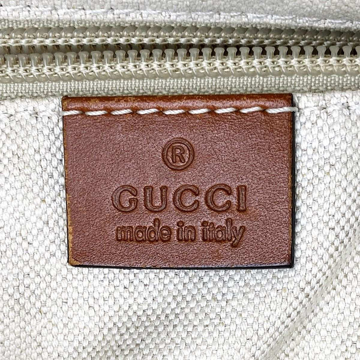 GUCCI グッチ 
 308840 ショルダーバッグ 
ナイロン/レザー  ネイビー