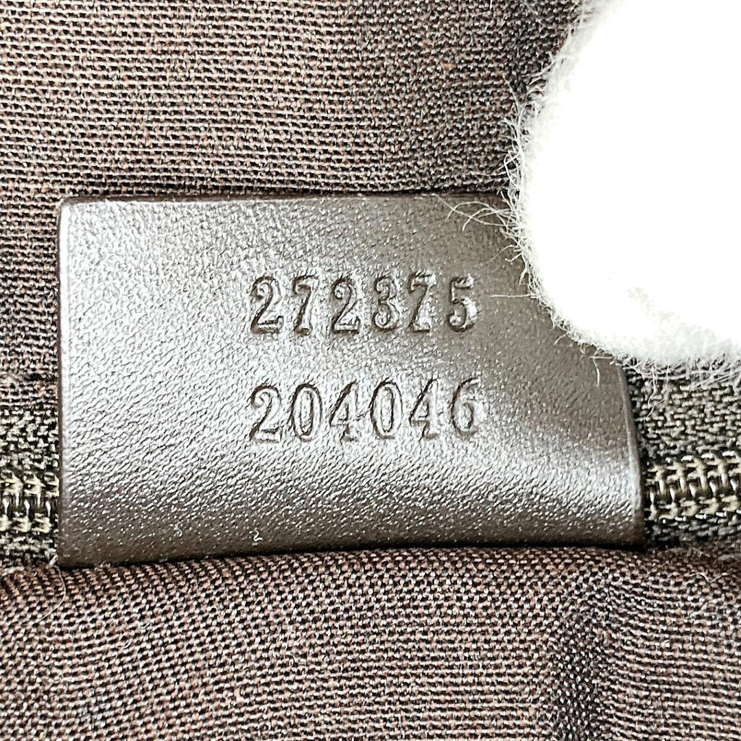 GUCCI グッチ 
 272375  ボストンバッグ 
GGキャンバス ブラウン