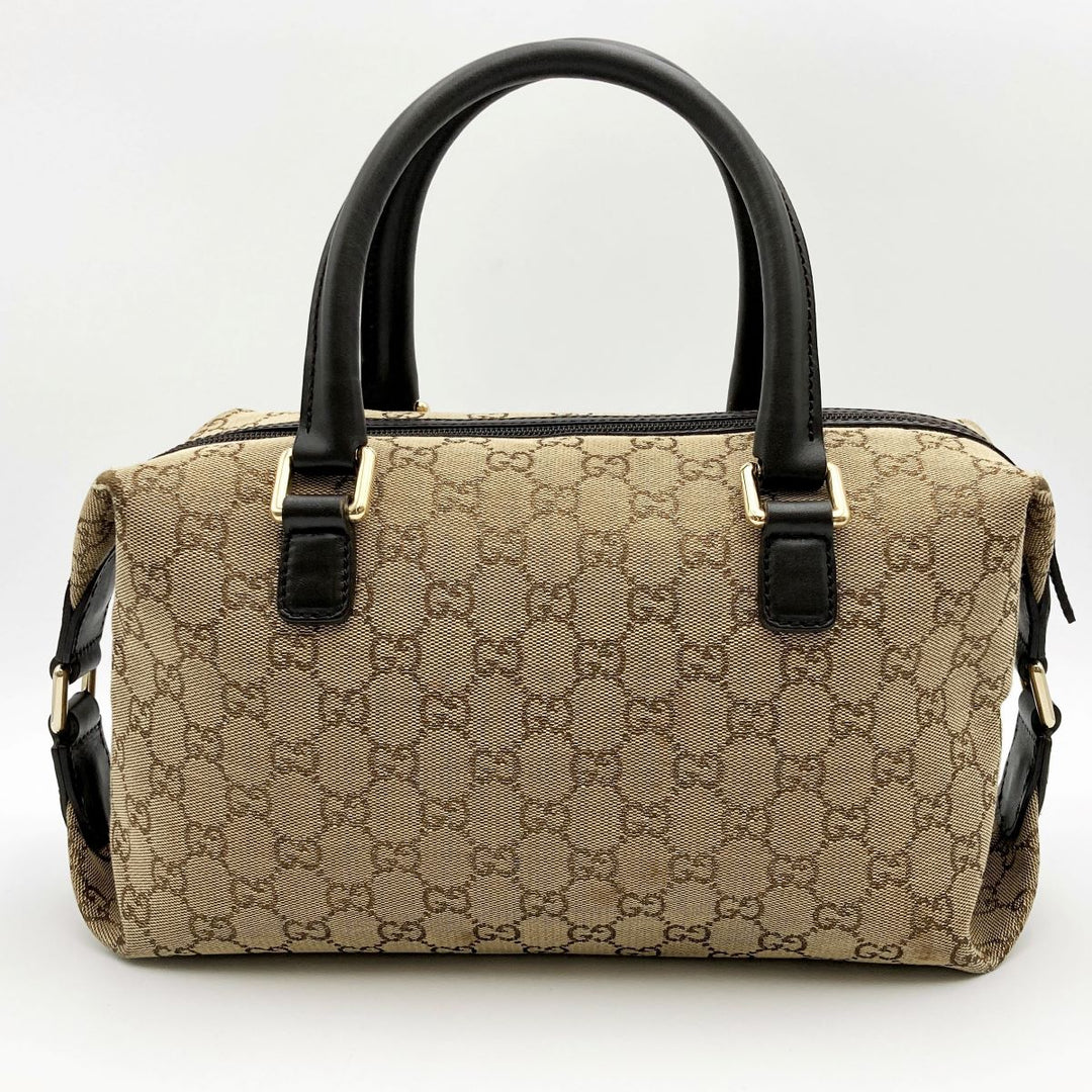 GUCCI グッチ 
 272375  ボストンバッグ 
GGキャンバス ブラウン