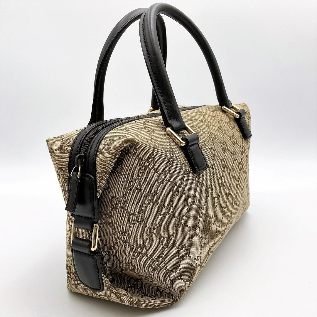 GUCCI グッチ 
 272375  ボストンバッグ 
GGキャンバス ブラウン