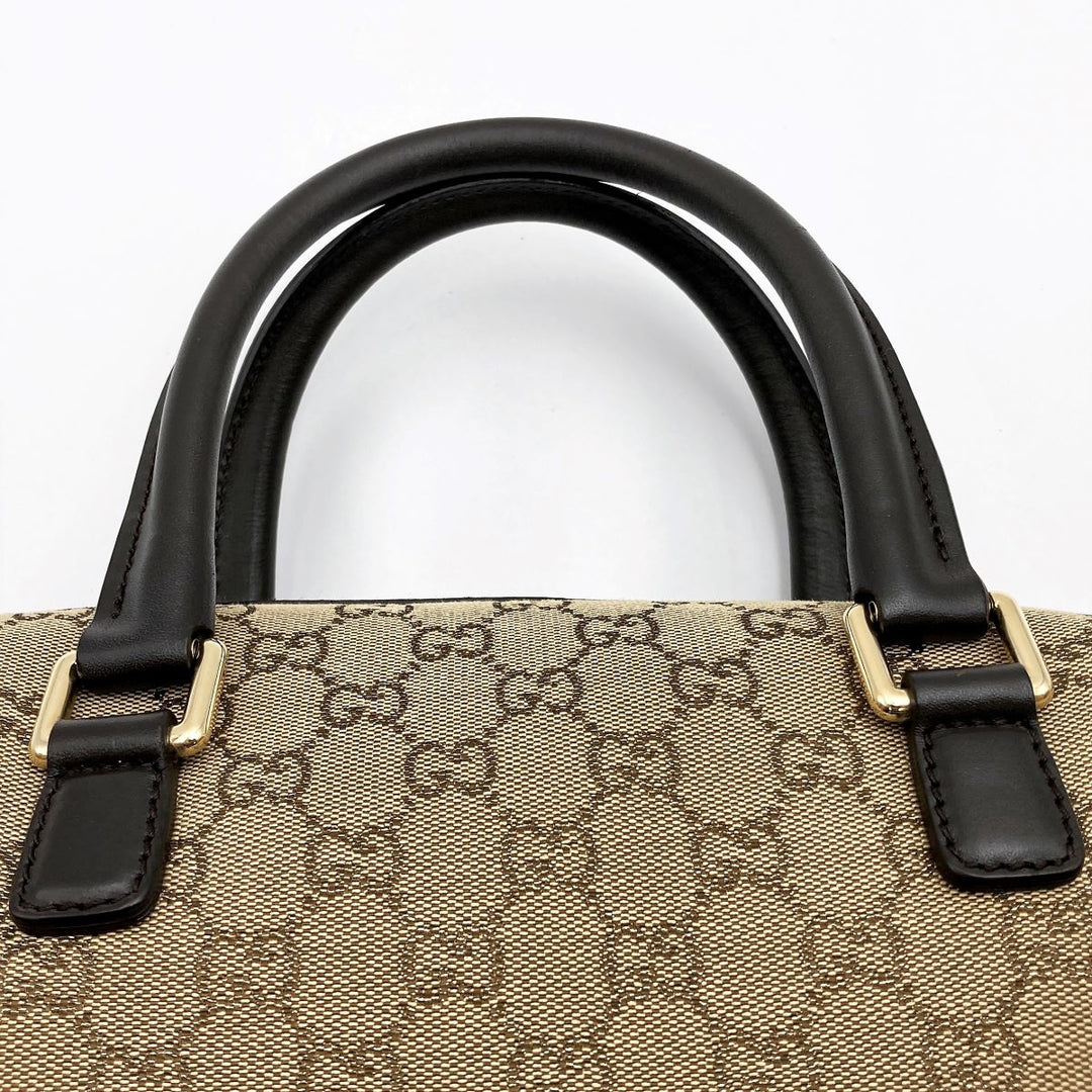 GUCCI グッチ 
 272375  ボストンバッグ 
GGキャンバス ブラウン