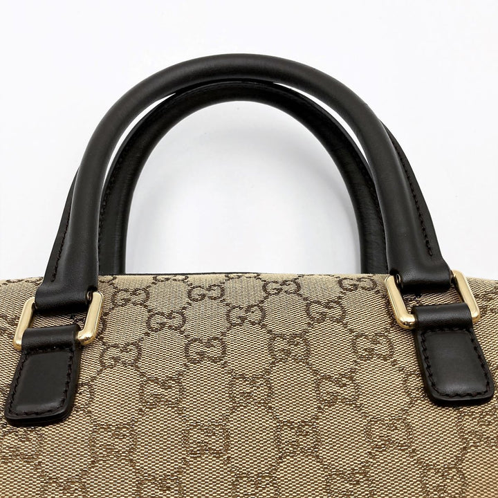 GUCCI グッチ 
 272375  ボストンバッグ 
GGキャンバス ブラウン