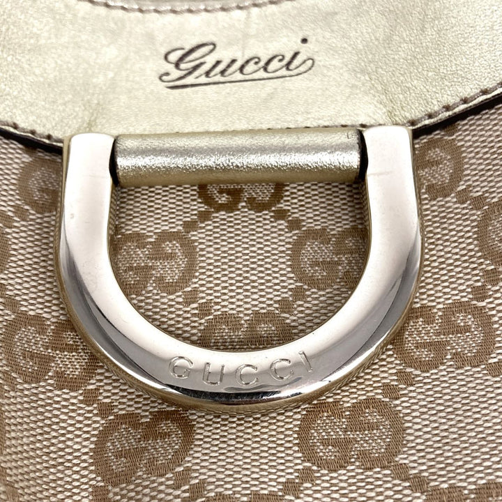 GUCCI グッチ 
 190248  ショルダーバッグ 
GGキャンバス/レザー  ベージュ
