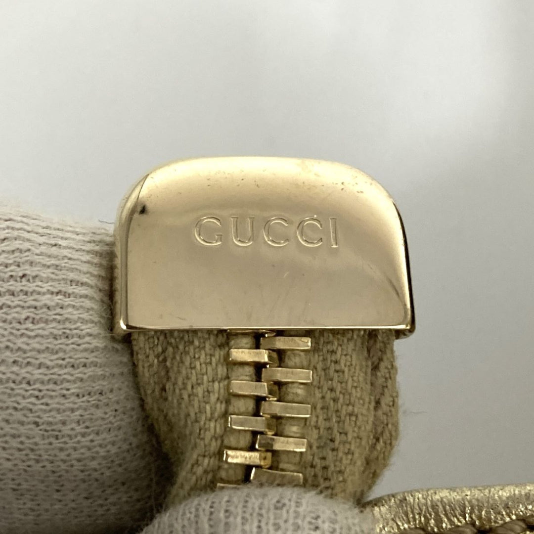 GUCCI グッチ 
 190248  ショルダーバッグ 
GGキャンバス/レザー  ベージュ