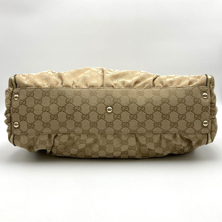 GUCCI グッチ 
 190248  ショルダーバッグ 
GGキャンバス/レザー  ベージュ