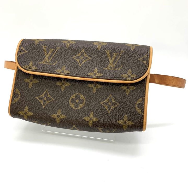 LOUIS VUITTON ルイ・ヴィトン 
 ポシェットフロランティーヌ M51855 ウエストバッグ 
PVC ブラウン