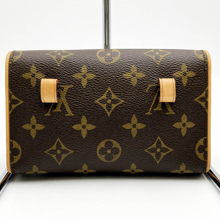 LOUIS VUITTON ルイ・ヴィトン 
 ポシェットフロランティーヌ M51855 ウエストバッグ 
PVC ブラウン