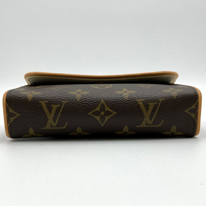 LOUIS VUITTON ルイ・ヴィトン 
 ポシェットフロランティーヌ M51855 ウエストバッグ 
PVC ブラウン
