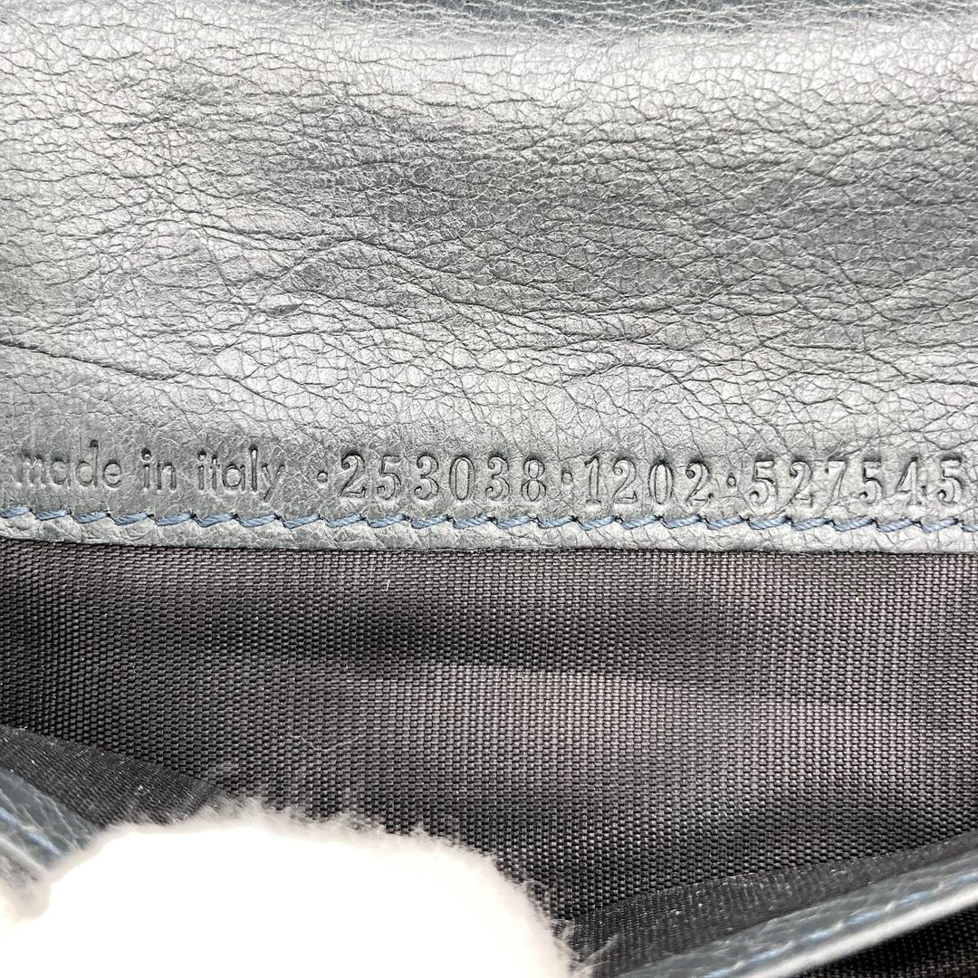 BALENCIAGA バレンシアガ 
 クラシックコンチネンタル 253038 長財布 
レザー グリーン