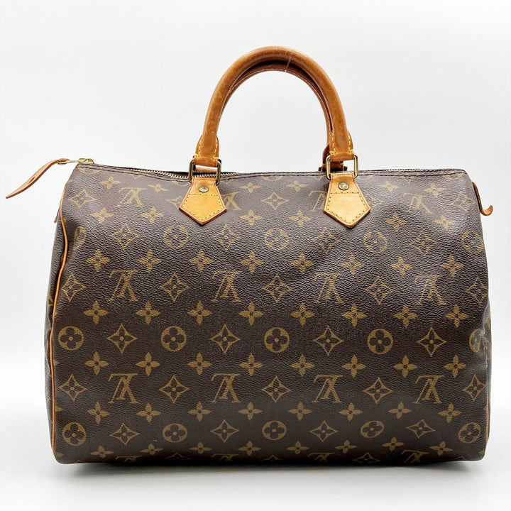 LOUIS VUITTON ルイ・ヴィトン 
 スピーディ35 M41524 ボストンバッグ 
モノグラムキャンバス ブラウン