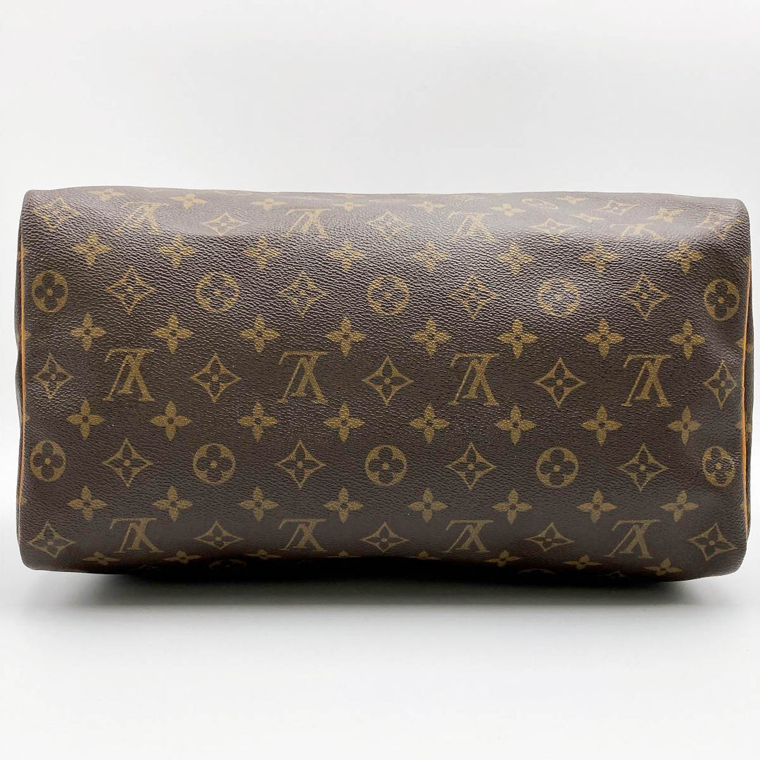 LOUIS VUITTON ルイ・ヴィトン 
 スピーディ35 M41524 ボストンバッグ 
モノグラムキャンバス ブラウン