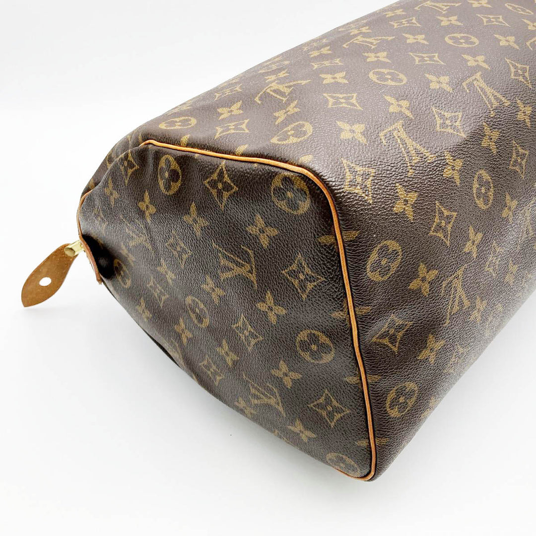 LOUIS VUITTON ルイ・ヴィトン 
 スピーディ35 M41524 ボストンバッグ 
モノグラムキャンバス ブラウン