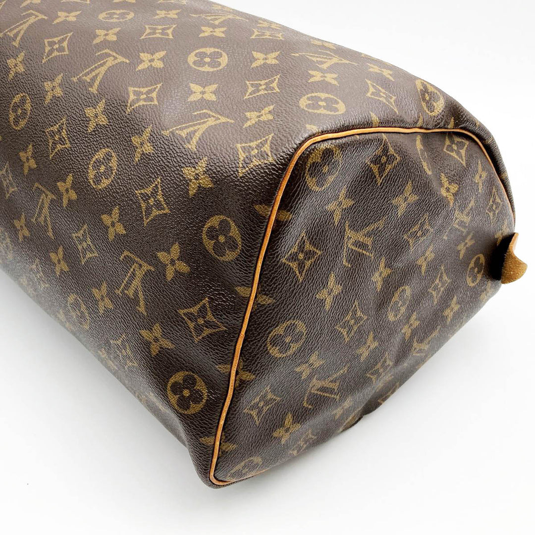 LOUIS VUITTON ルイ・ヴィトン 
 スピーディ35 M41524 ボストンバッグ 
モノグラムキャンバス ブラウン