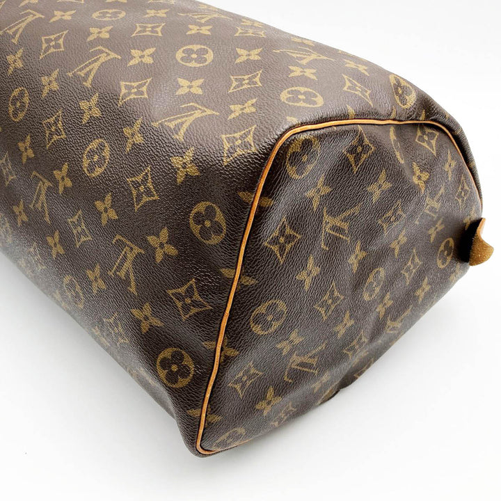 LOUIS VUITTON ルイ・ヴィトン 
 スピーディ35 M41524 ボストンバッグ 
モノグラムキャンバス ブラウン
