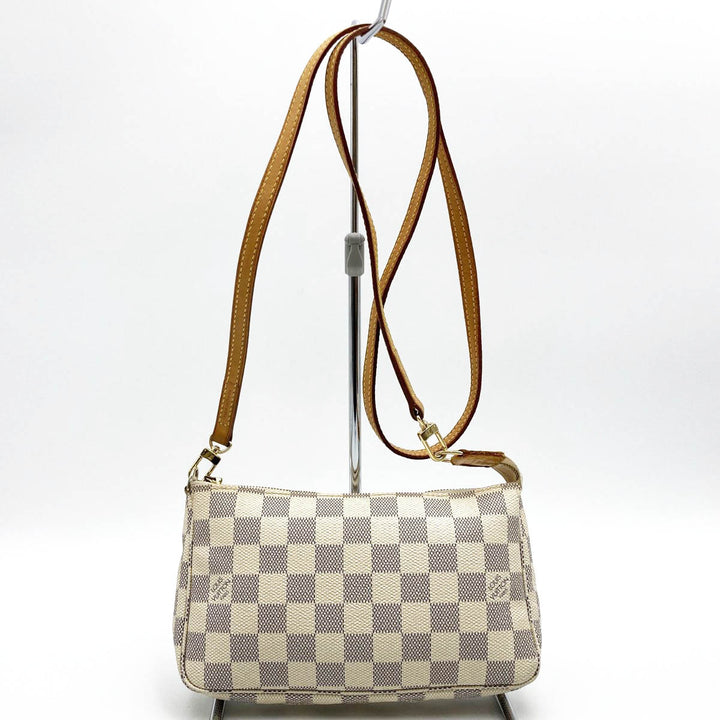 LOUIS VUITTON ルイ・ヴィトン 
 ポシェット・アクセソワール N51986 ショルダーバッグ 
 ホワイト