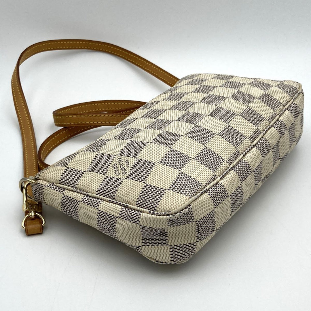 LOUIS VUITTON ルイ・ヴィトン 
 ポシェット・アクセソワール N51986 ショルダーバッグ 
 ホワイト
