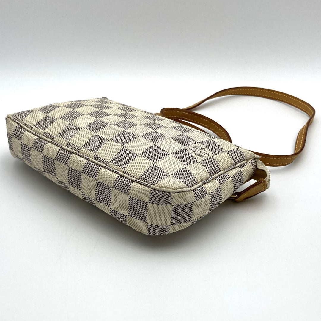 LOUIS VUITTON ルイ・ヴィトン 
 ポシェット・アクセソワール N51986 ショルダーバッグ 
 ホワイト