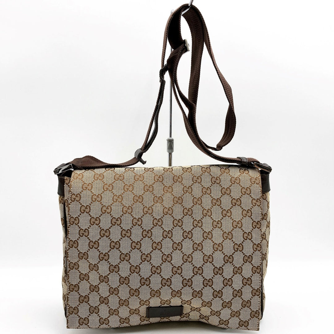 GUCCI グッチ 
 146236 ショルダーバッグ 
GGキャンバス ベージュ
