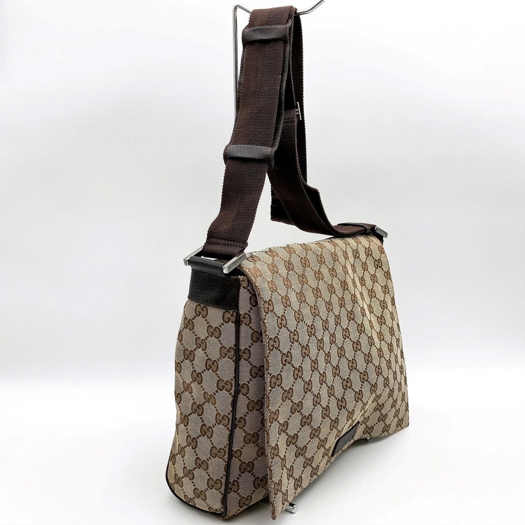 GUCCI グッチ 
 146236 ショルダーバッグ 
GGキャンバス ベージュ