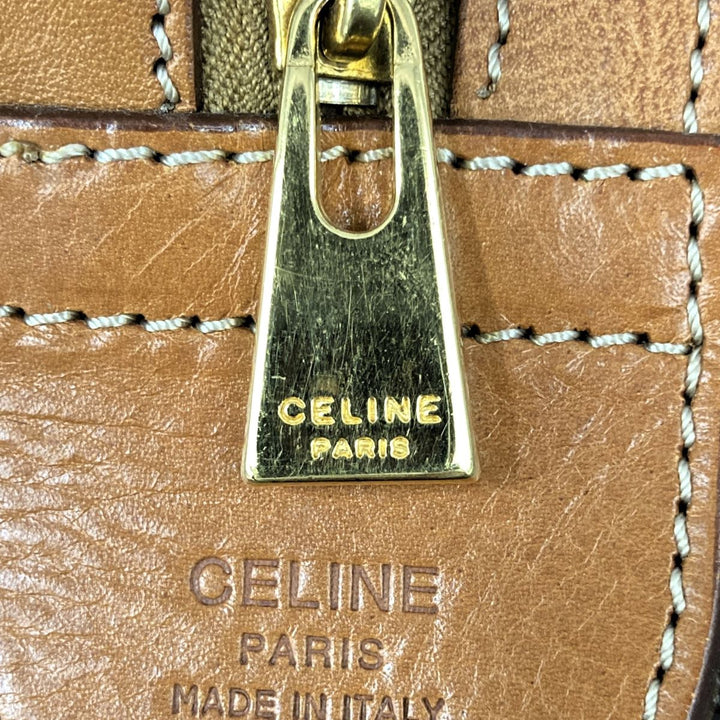 CELINE セリーヌ 
 ボストンバッグ 
PVC ブラウン