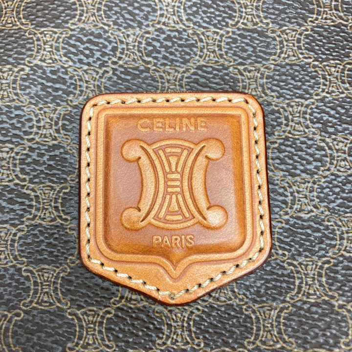 CELINE セリーヌ 
 ボストンバッグ 
PVC ブラウン