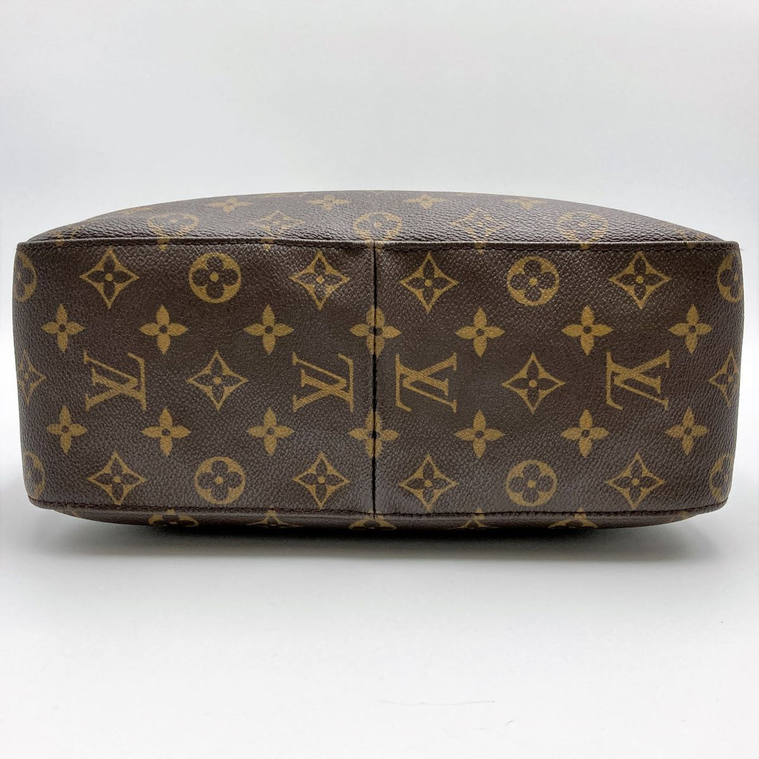 LOUIS VUITTON ルイ・ヴィトン 
 M51145/ルーピングGM ショルダーバッグ 
モノグラムキャンバス ブラウン