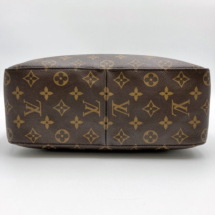 LOUIS VUITTON ルイ・ヴィトン 
 M51145/ルーピングGM ショルダーバッグ 
モノグラムキャンバス ブラウン