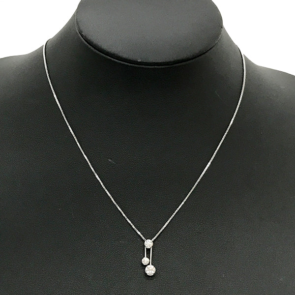 新品仕上げ済 Pt850/Pt900  /ダイヤモンド 
ネックレス
 ダイヤモンド 0.5 5.4g 中古