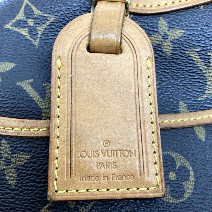 LOUIS VUITTON ルイ・ヴィトン 
 ボーリング ヴァニティ ドーヴィル M47270 ハンドバッグ 
PVC ブラウン