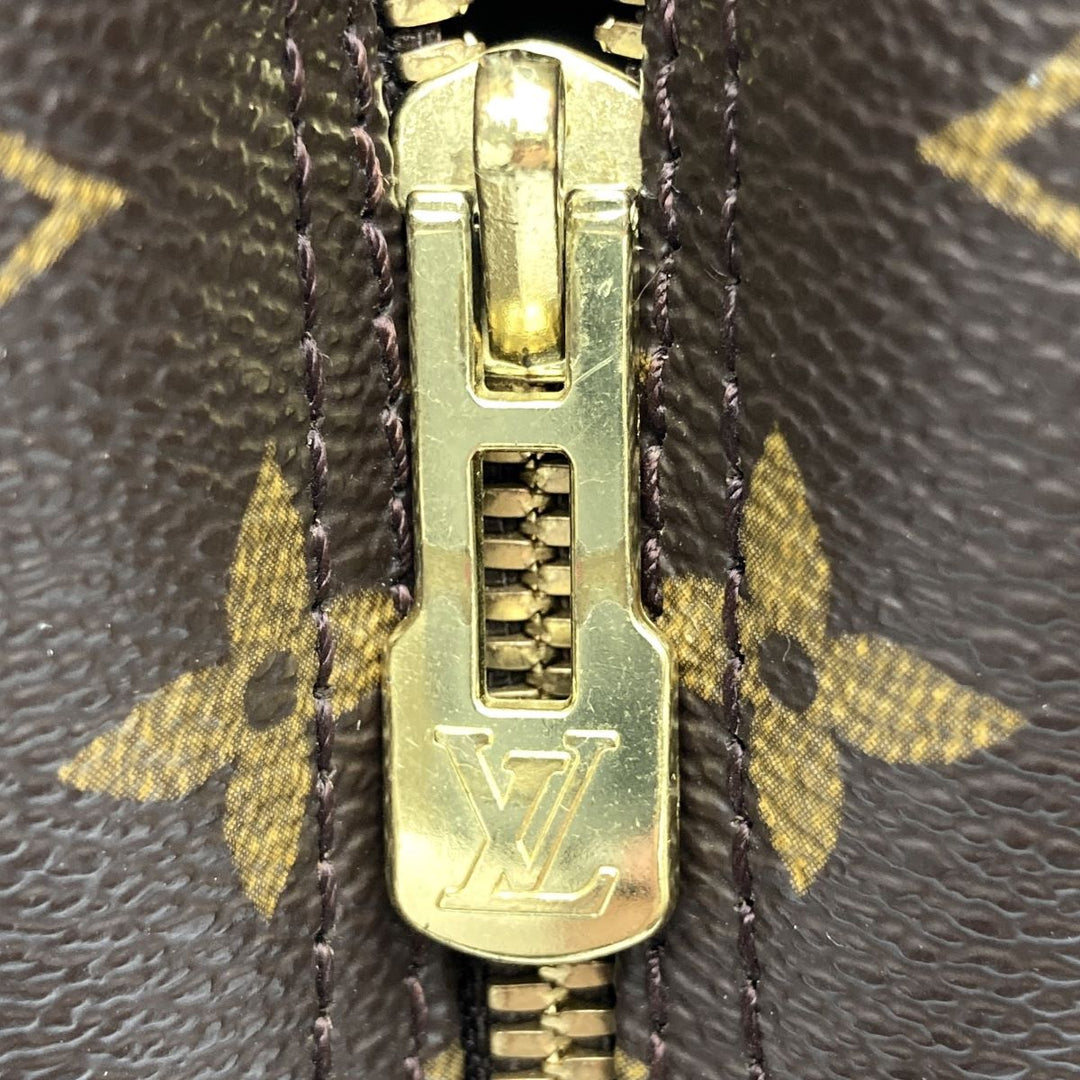 LOUIS VUITTON ルイ・ヴィトン 
 ボーリング ヴァニティ ドーヴィル M47270 ハンドバッグ 
PVC ブラウン