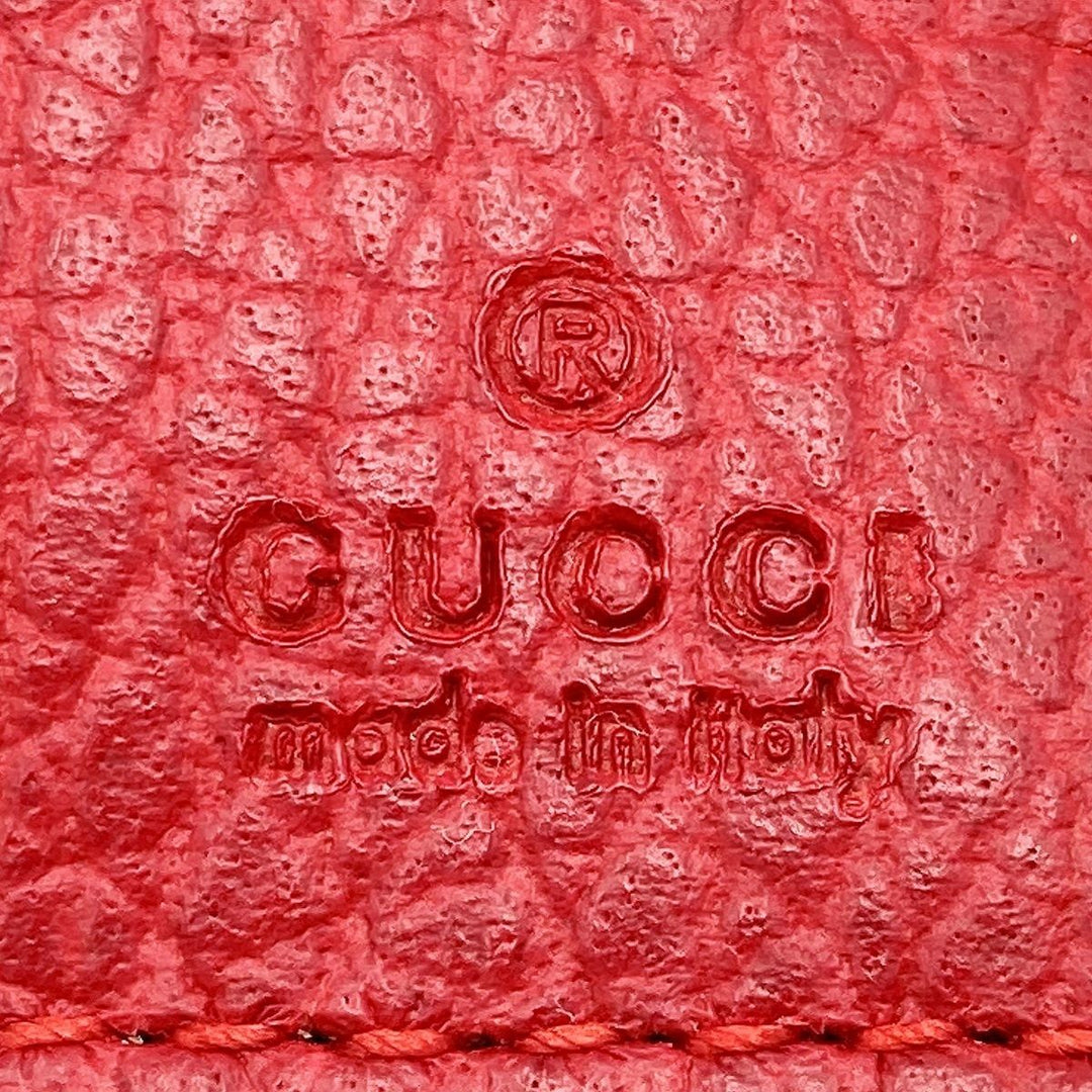 GUCCI グッチ 
 368231 ショルダーバッグ 
レザー レッド